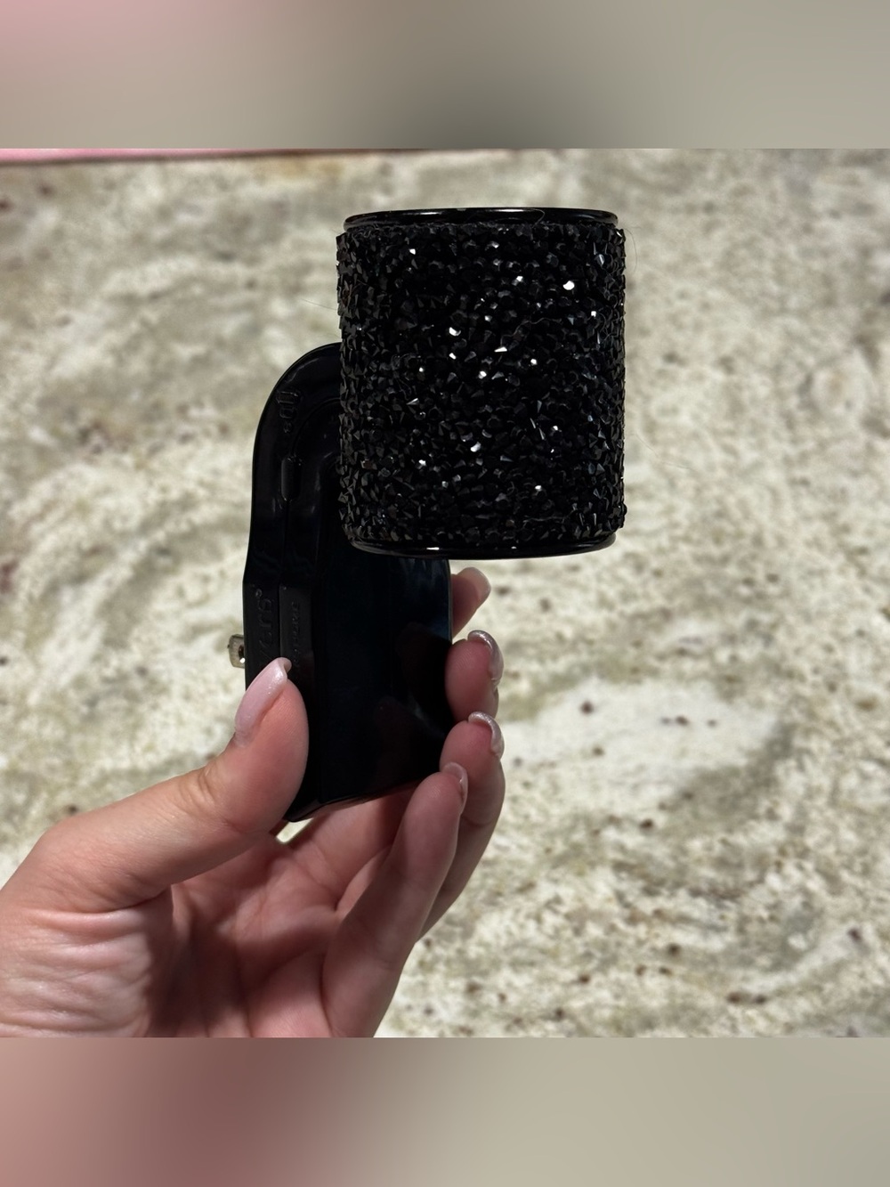 Bath & Body Works Black Crystal Rhinestone Wallflower Plugin